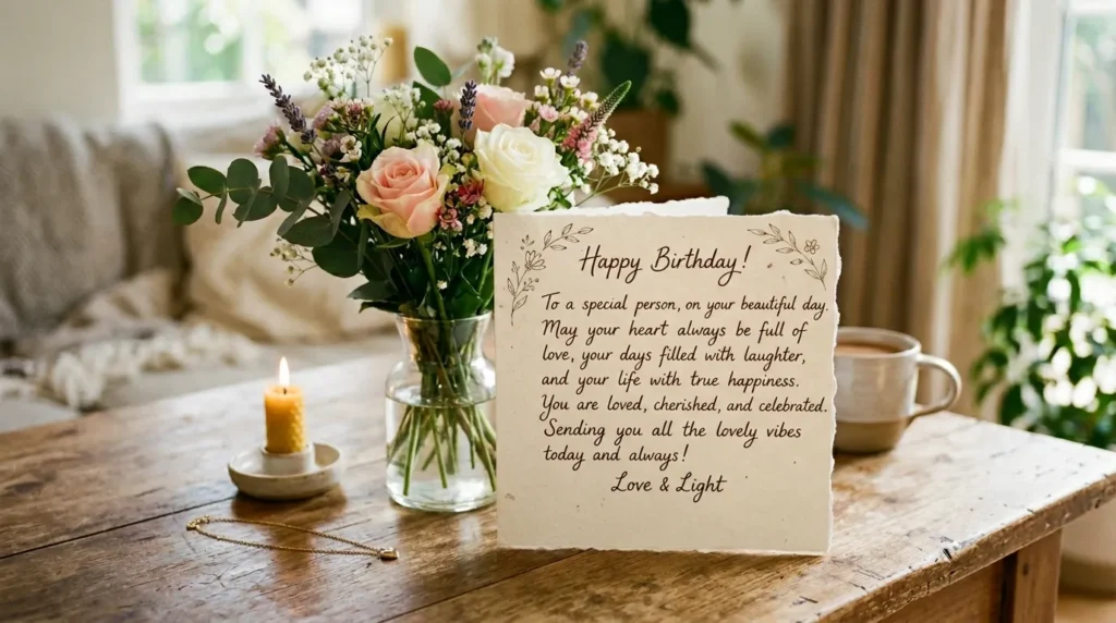 Heartfelt Simple Unique Birthday Wishes