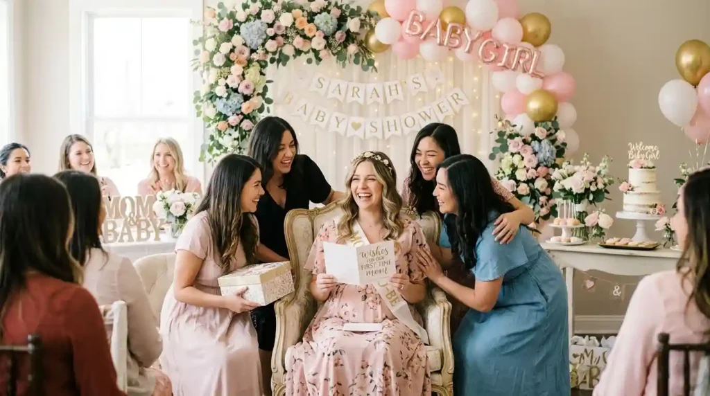 Baby Shower Wishes for First-Time Mom