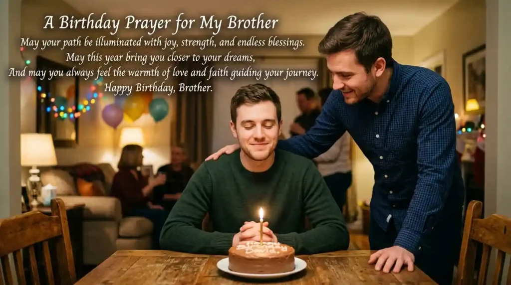  Birthday Prayer for Brother Blessings