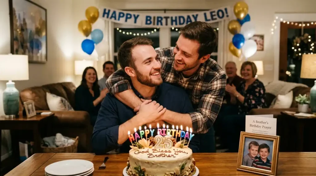 Birthday Prayer for Brother Captions