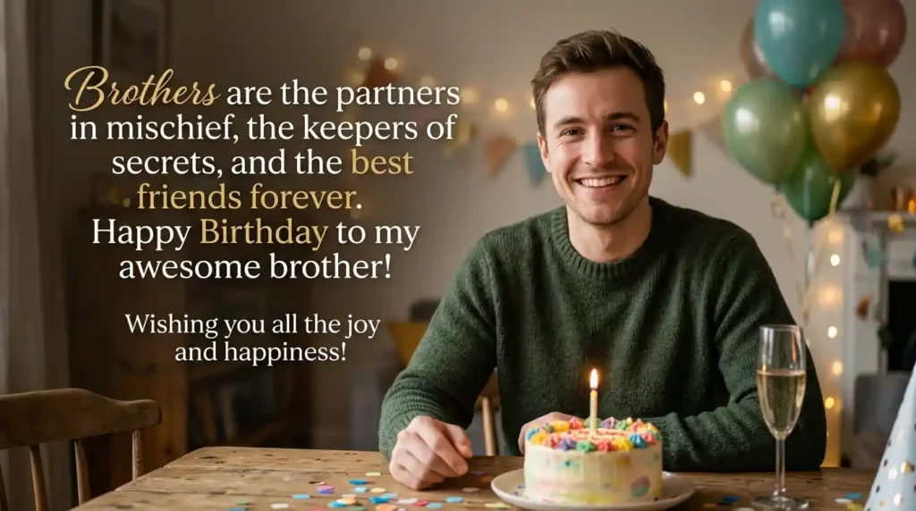 Birthday Quotes for Brother