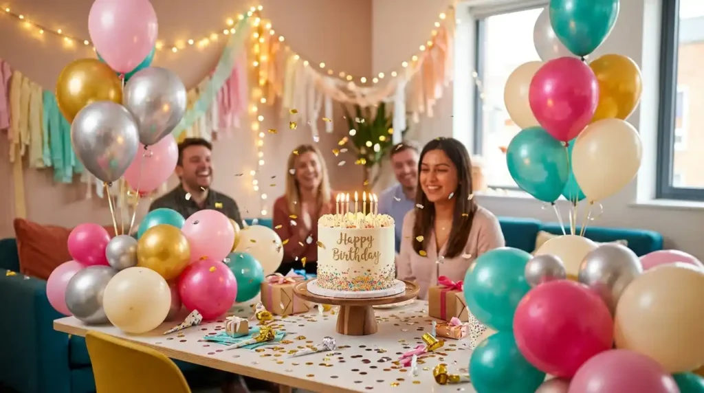 Celebration Birthday Wishes for Coworker