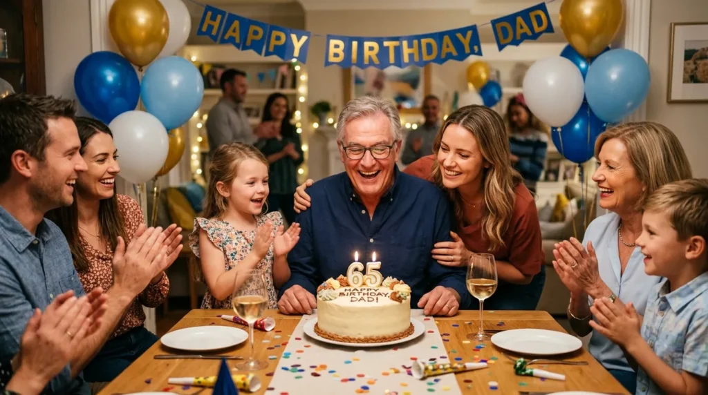 Celebration Birthday Wishes for Father