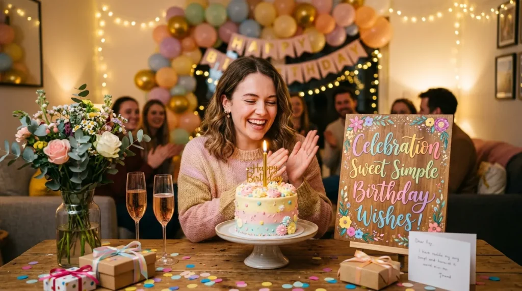 Celebration Sweet Simple Birthday Wishes
