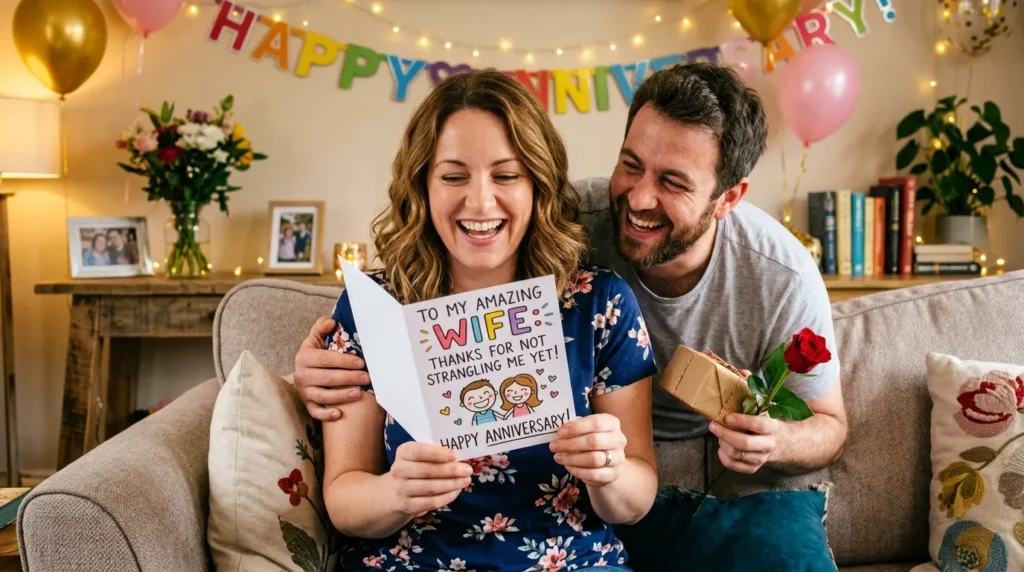 Funny Anniversary Wishes for Wife
