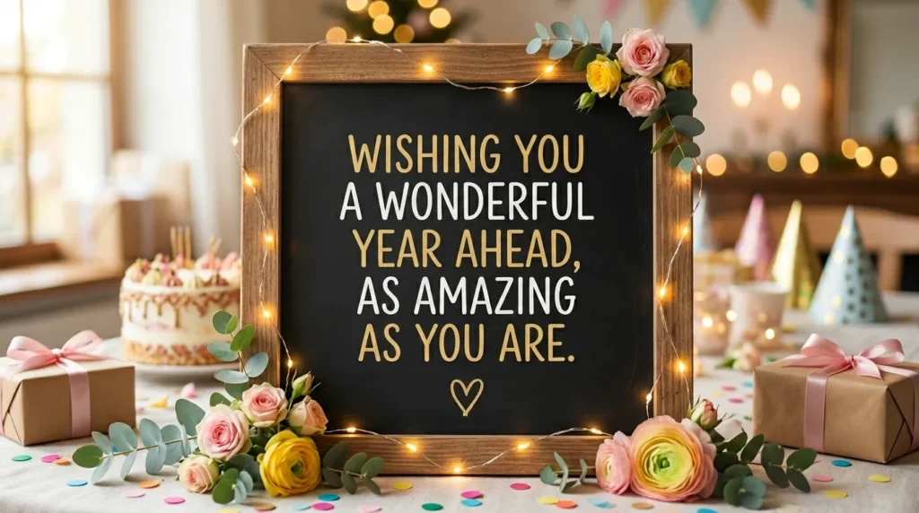 Heartfelt 2 Line Birthday Wishes