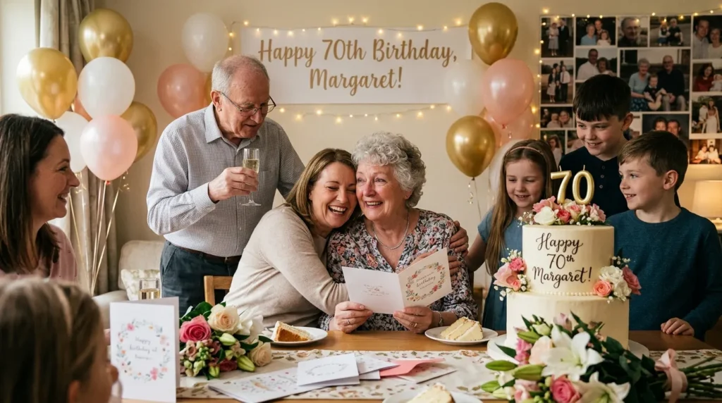 Heartfelt 70th Birthday Wishes