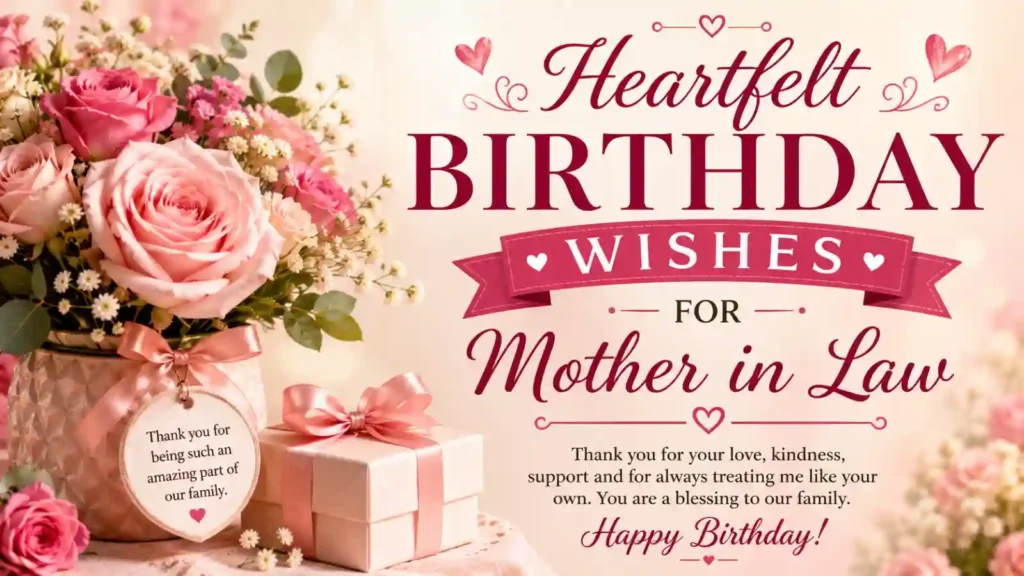 Heartfelt Birthday Wishes for Mother in Law