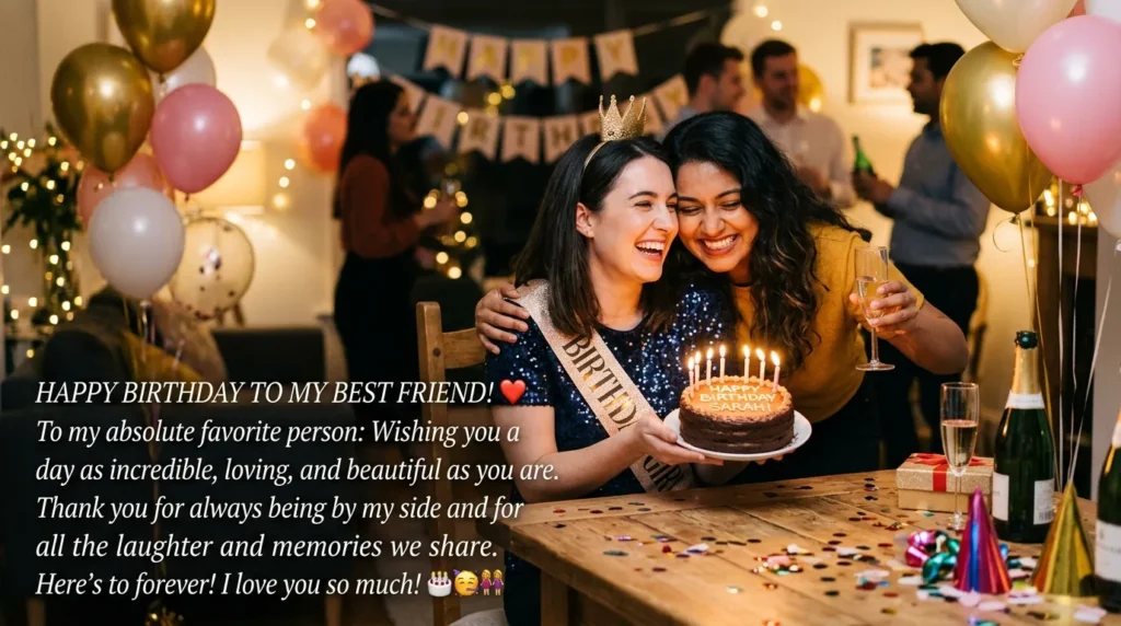 Heartfelt Birthday Wishes Friend Text