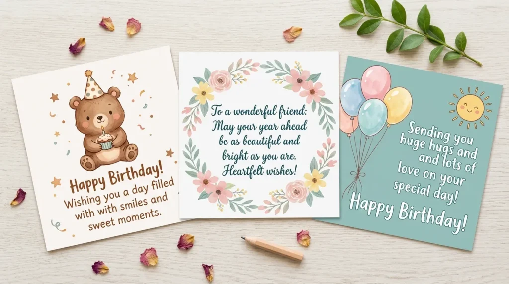 Heartfelt Birthday Wishes Short