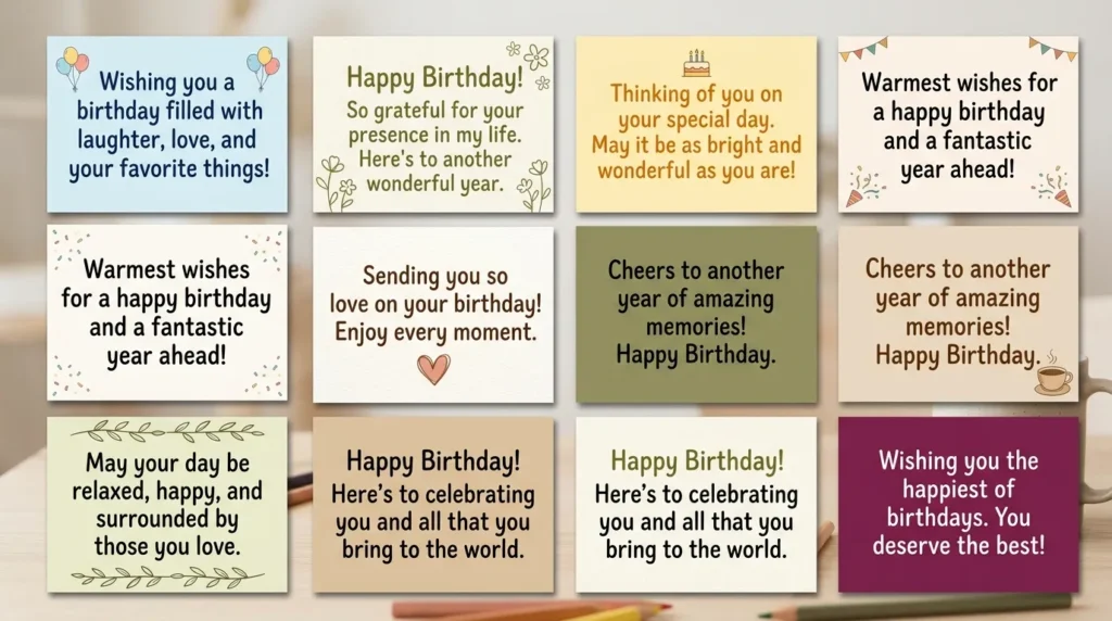 Heartfelt Happy Birthday Simple Wishes