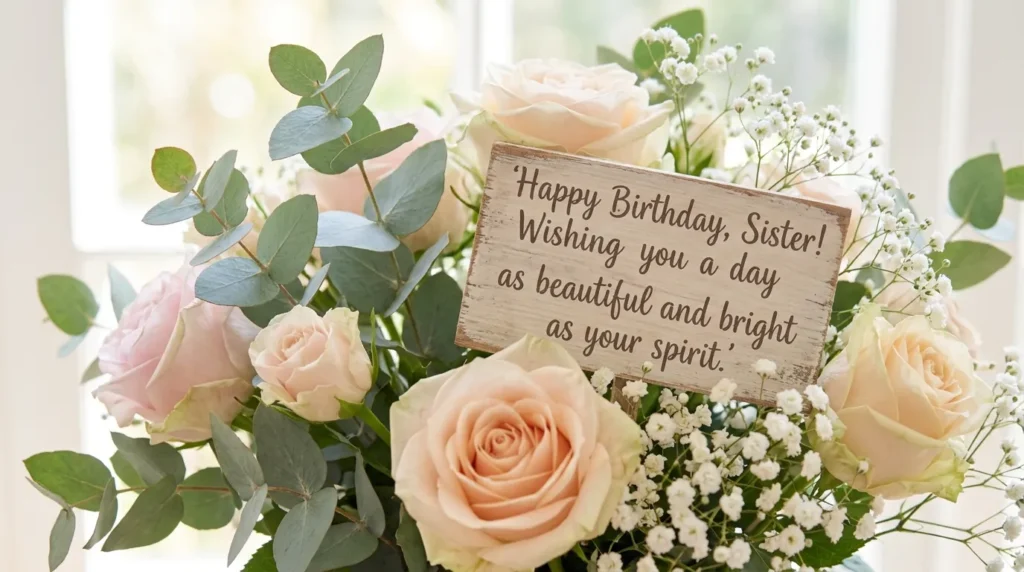  Heartfelt Short Birthday Wishes for Sister