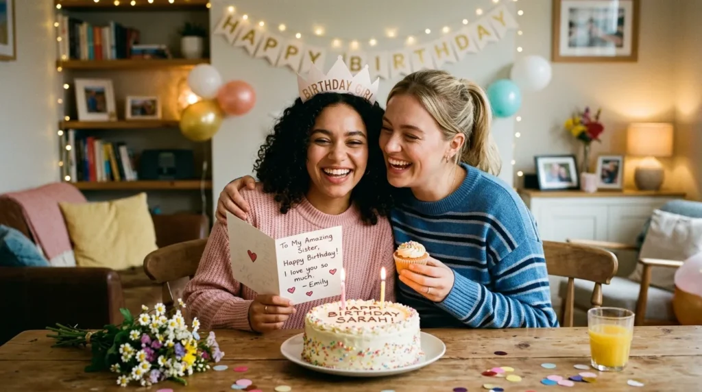 Heartfelt Simple Birthday Wishes for Sister