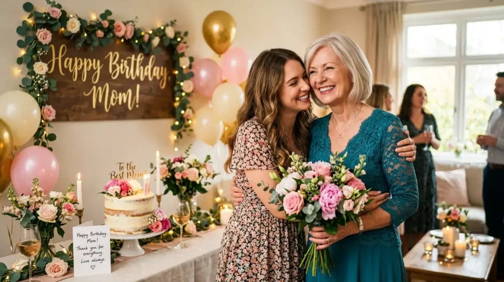 Loving Birthday Wishes for Mother from Daughter