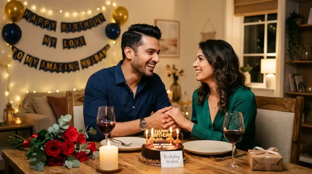 Romantic Birthday Wishes for Husband