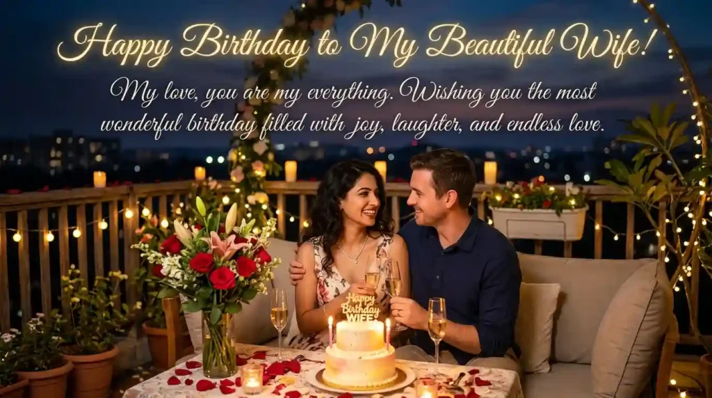 Romantic Birthday Wishes for Wife