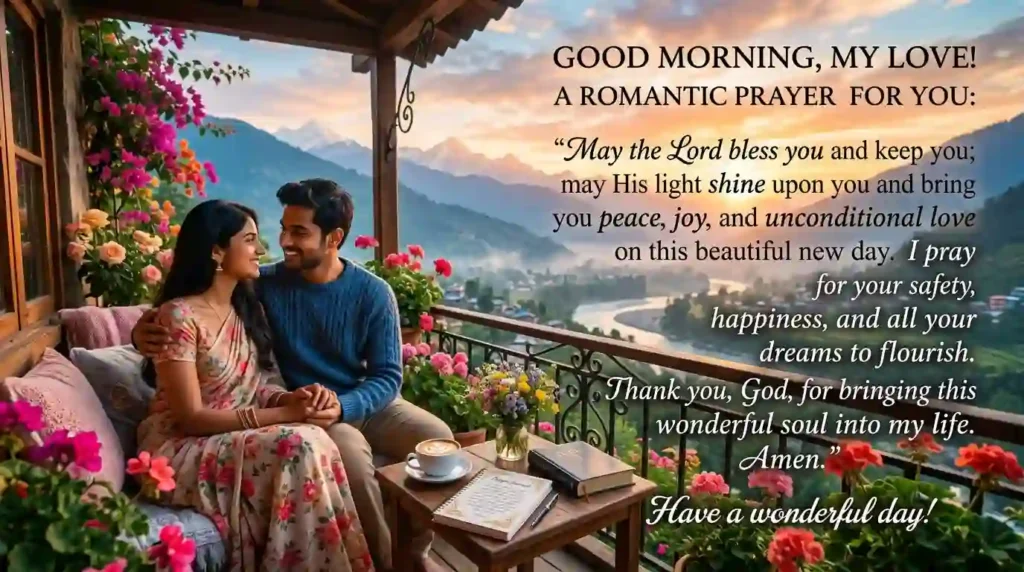 Romantic Good Morning Prayer Messages
