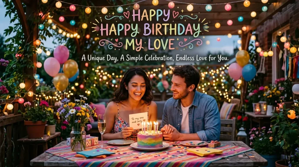 Romantic Simple Unique Birthday Wishes