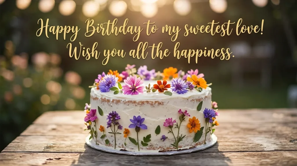 Romantic Sweet Simple Birthday Wishes