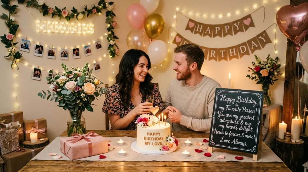 Romantic Unique Cute Birthday Wishes