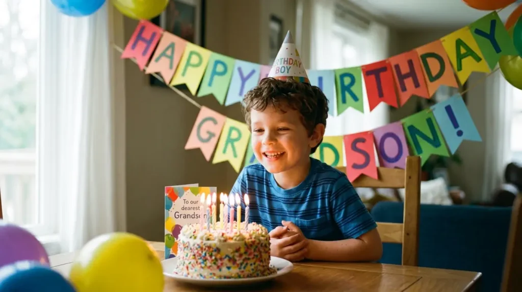 Short & Sweet Birthday Wishes for Grandson