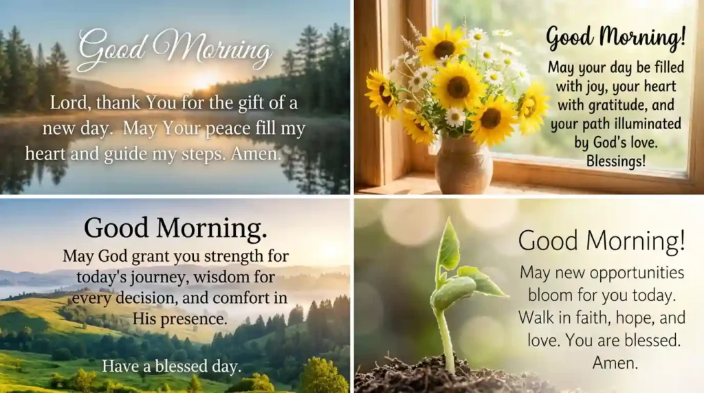 Unique Good Morning Prayer Messages