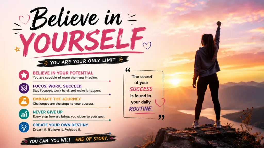 Believe in Yourself Quotes for Instagram