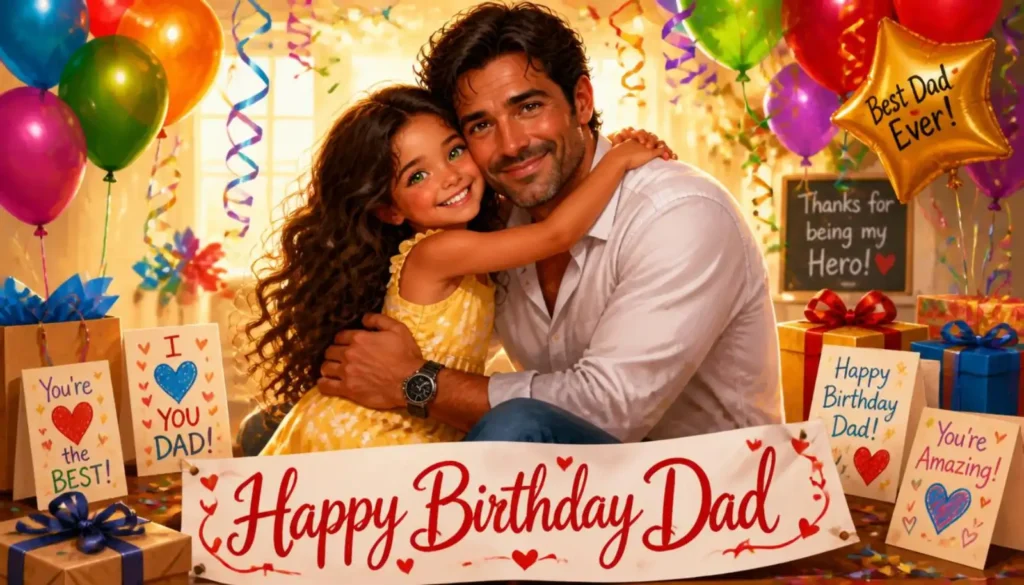 Birthday Wishes for Dad from Daughter