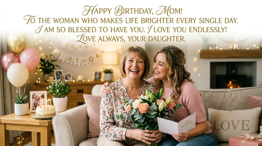 Birthday Wishes for Mom from Daughter