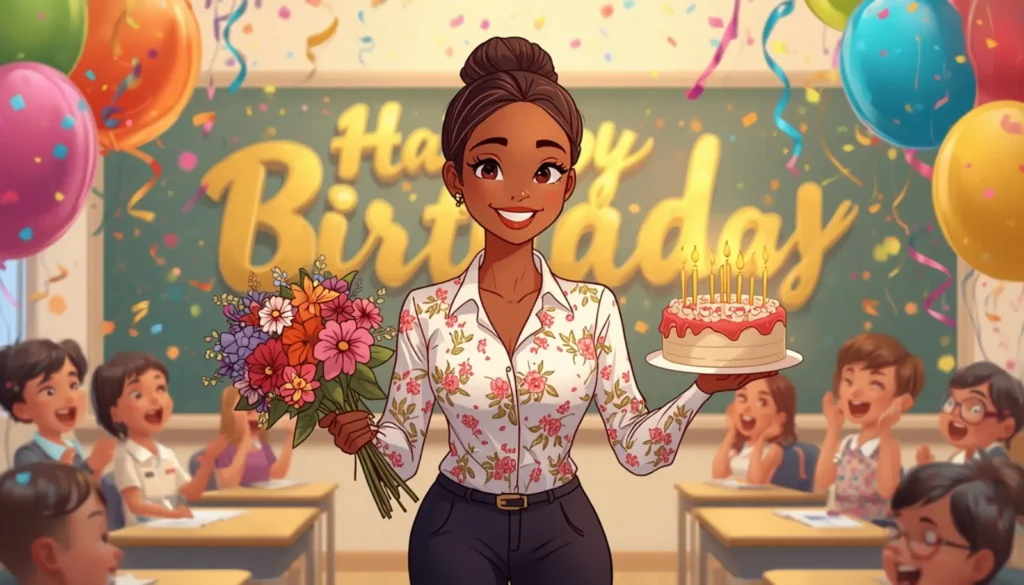 Birthday Wishes for Teacher Female