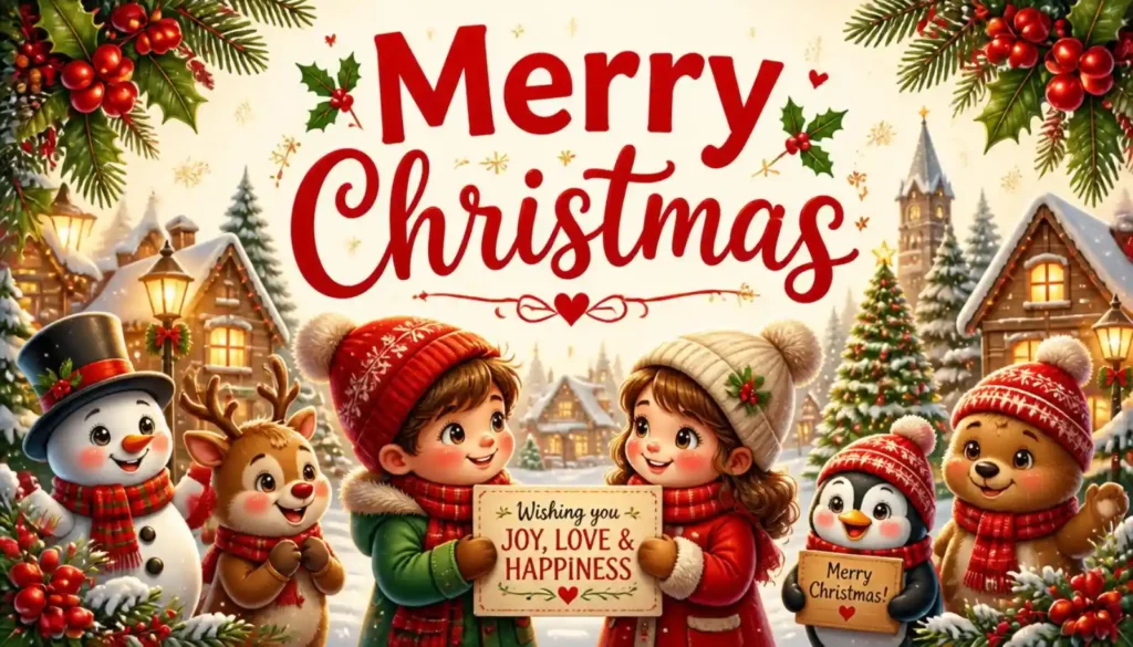 Cute Merry Christmas Wishes
