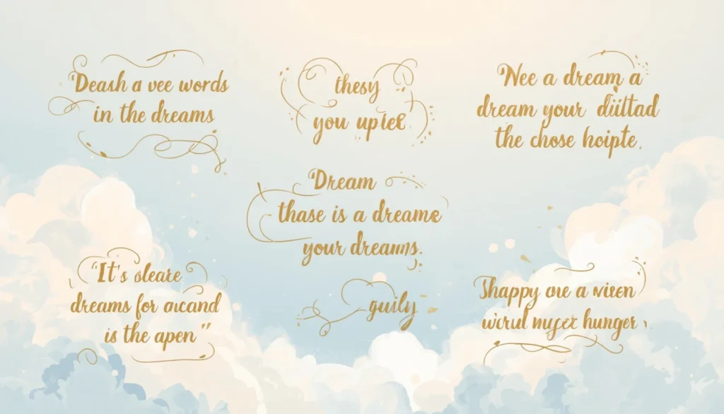 dream quotes