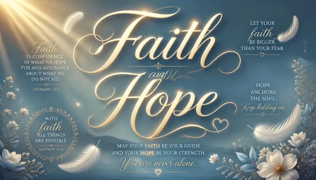 Faith Hope Quotes