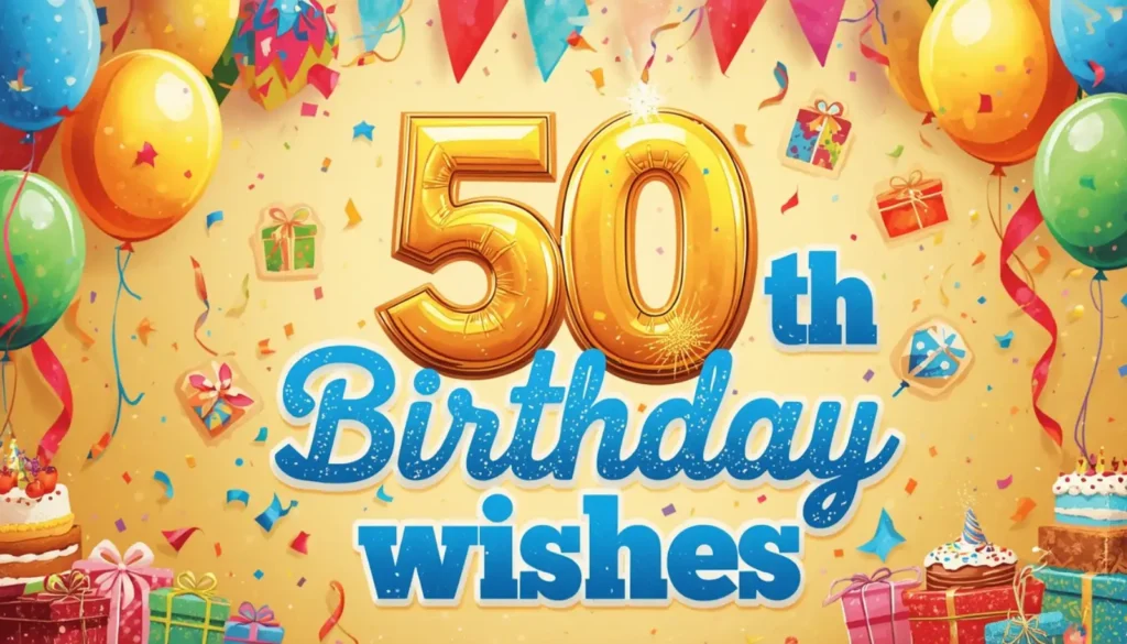 Funny 50th Birthday Wishes