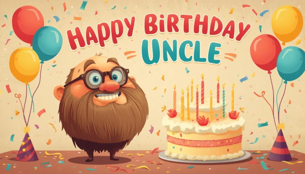 Funny Birthday Wishes for Uncle