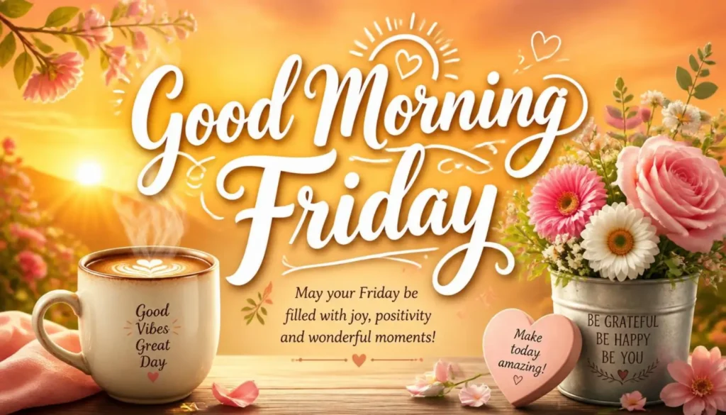 Good Morning Friday Quotes