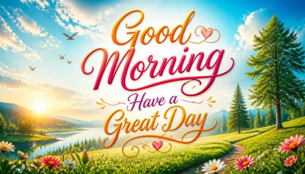 Good Morning Have a Great Day