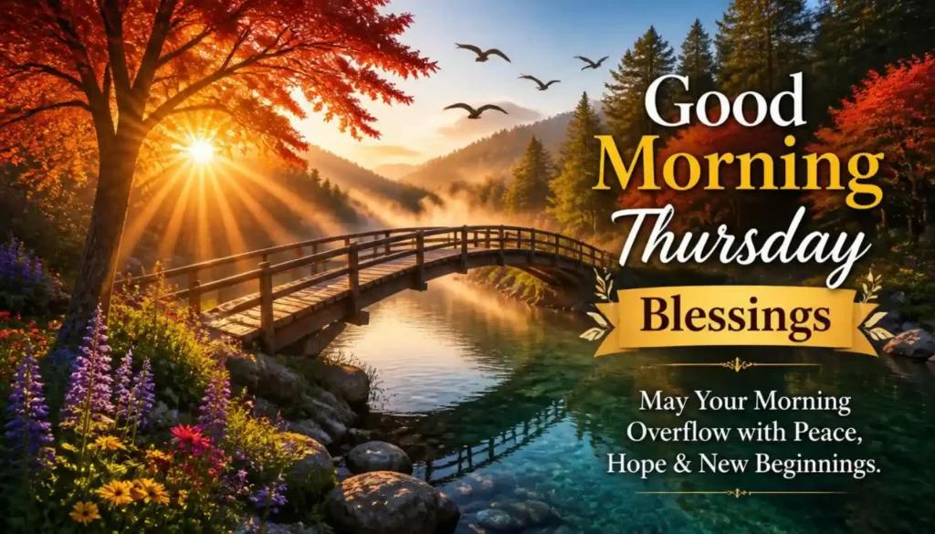 Good Morning Thursday Blessings