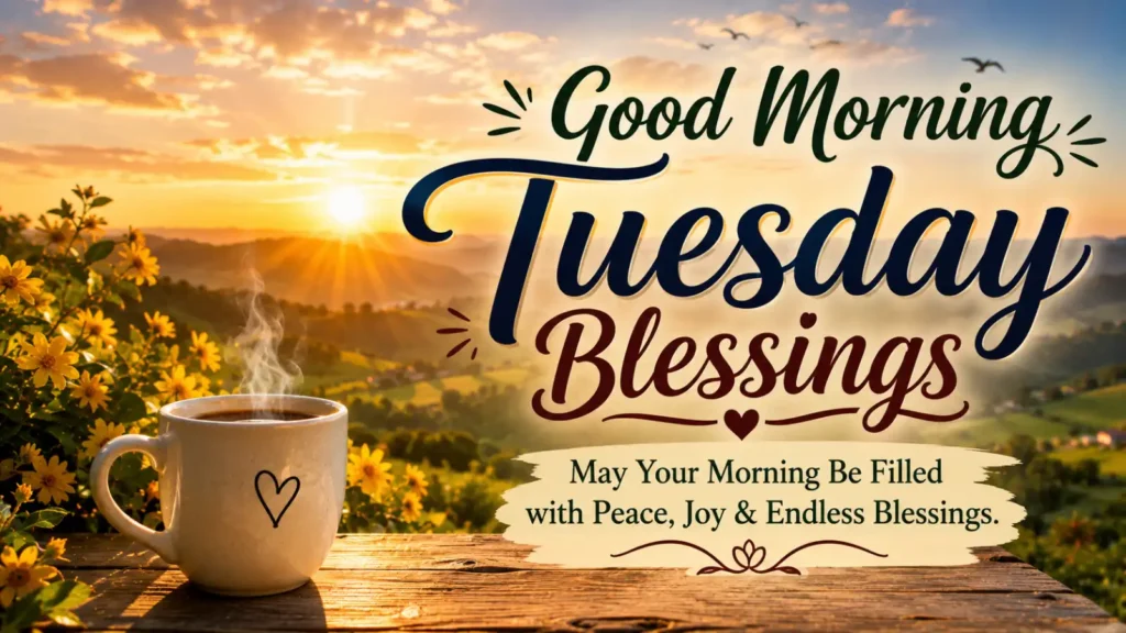 Good Morning Tuesday Blessings