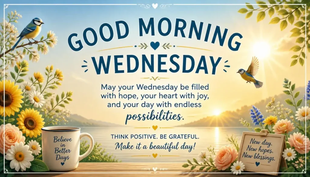 Good Morning Wednesday Quotes