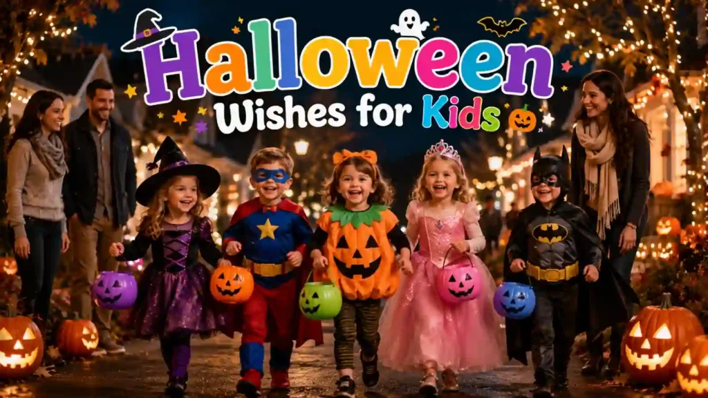 Halloween Wishes for Kids