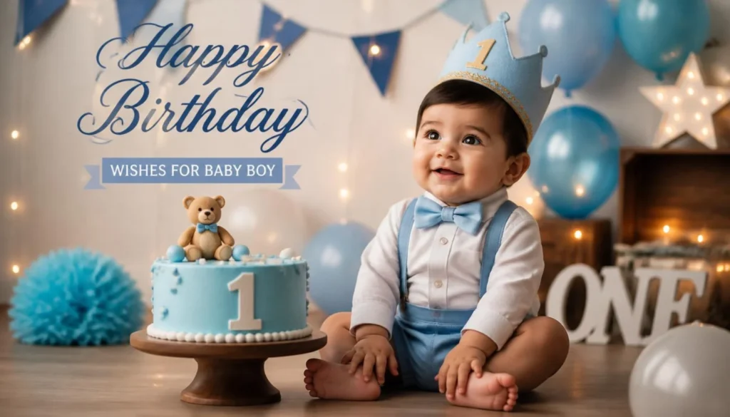 Happy Birthday Wishes for Baby Boy