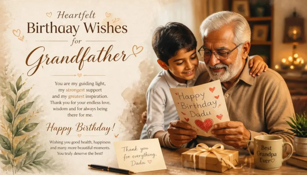 Heartfelt Birthday Wishes for Grandfather