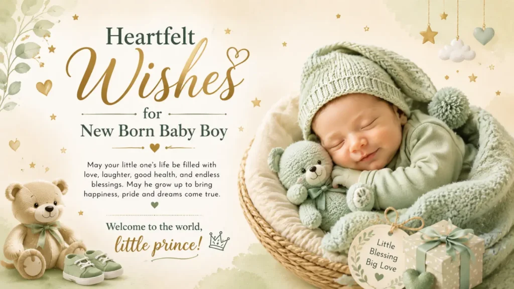 Heartfelt Wishes for New Born Baby Boy