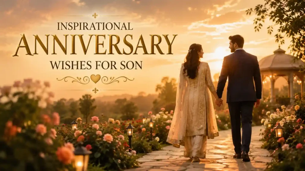 Inspirational Anniversary Wishes for Son
