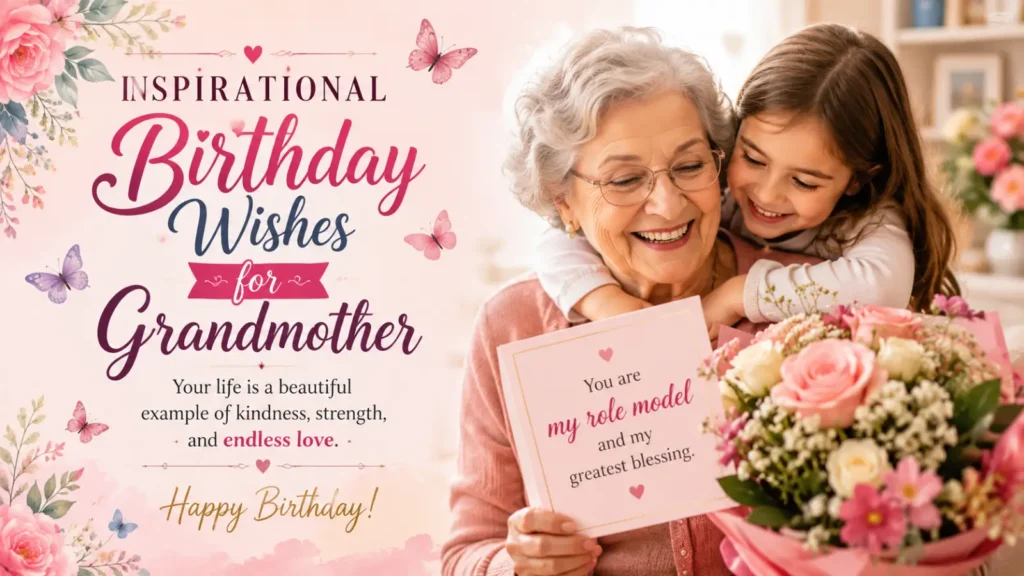 Inspirational Birthday Wishes for Grandmother