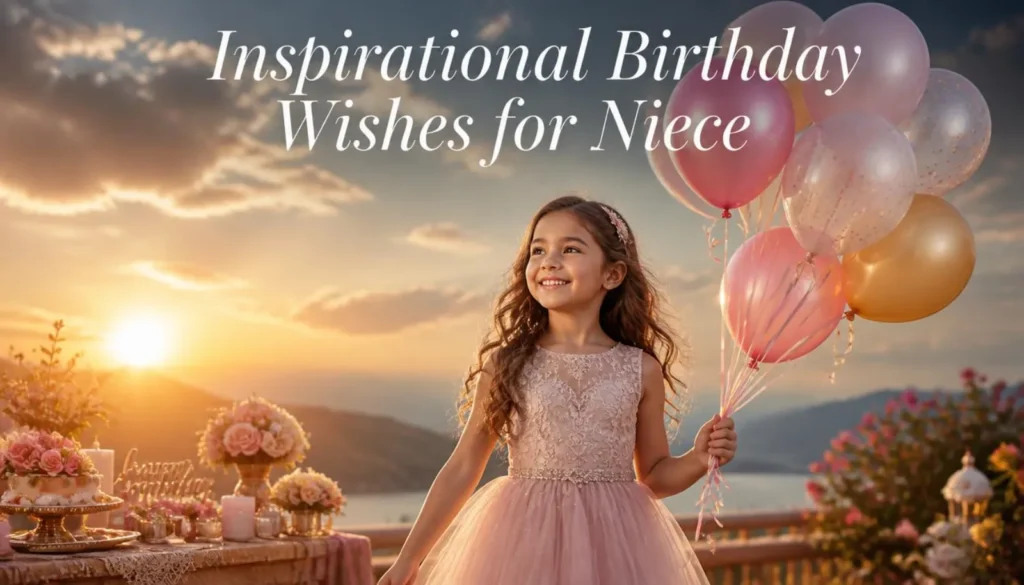 Inspirational Birthday Wishes for Niece