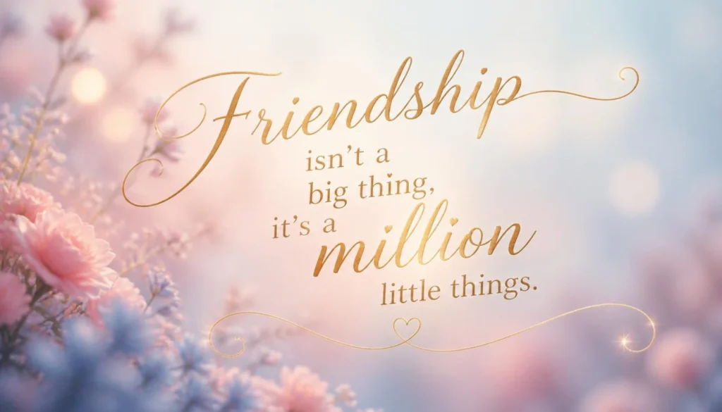 Meaningful Friendship Quotes