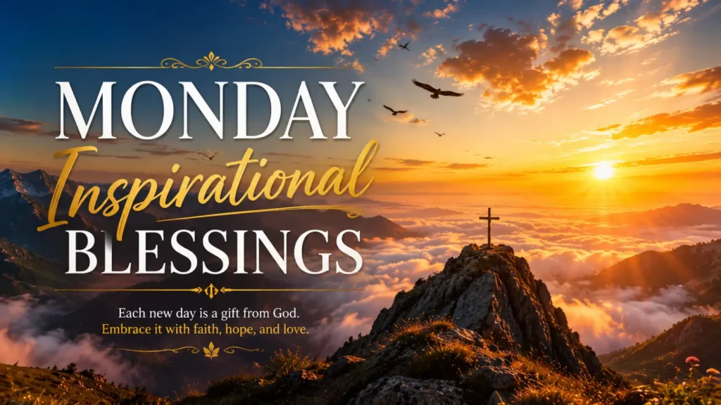 Monday Inspirational Blessings