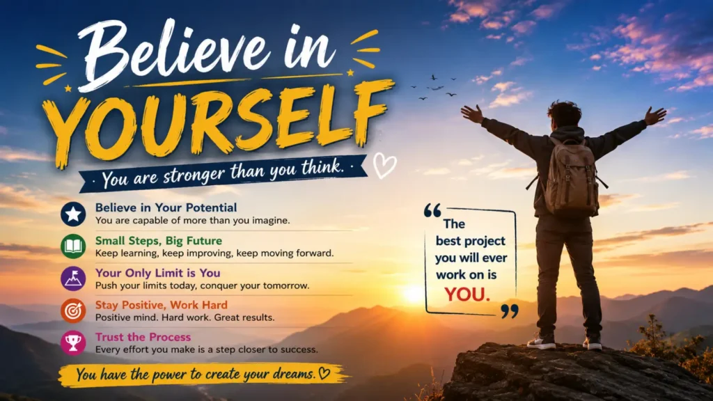 Motivational Believe in Yourself Quotes